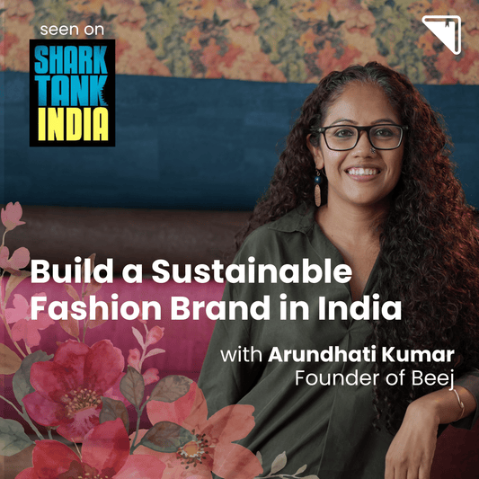 Build a Sustainable Fashion Brand in India